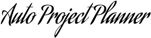automotive project planner logo